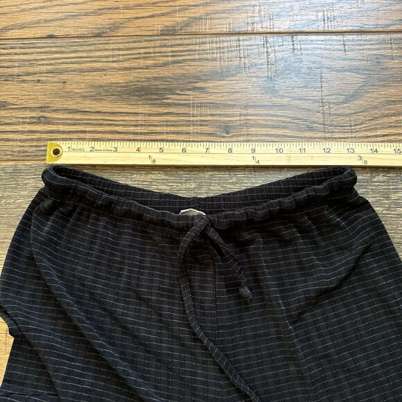 Vintage Chico’s Private Edition Black Textured Lounge Set Size 1 USA Button Top - Picture 10 of 10